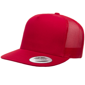 Red Trucker Style Caps