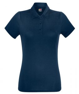 Deep Navy Ladies Polo Shirts