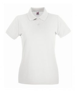 White Ladies Polo Shirts