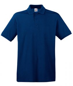 Fruit of the Loom Navy Polo Shirts