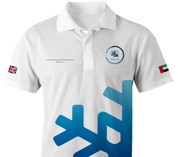 Polo Shirt Uniform Design in Dubai (UAE), by Dahan